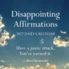 Disappointing Affirmations 2027 Daily Calendar