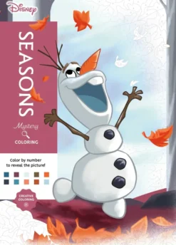 Disney Mystery Coloring: Seasons: A Color by Number Book