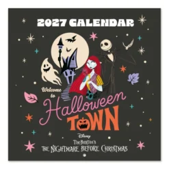 Disney The Nightmare Before Christmas 2027 30X30 Calendar