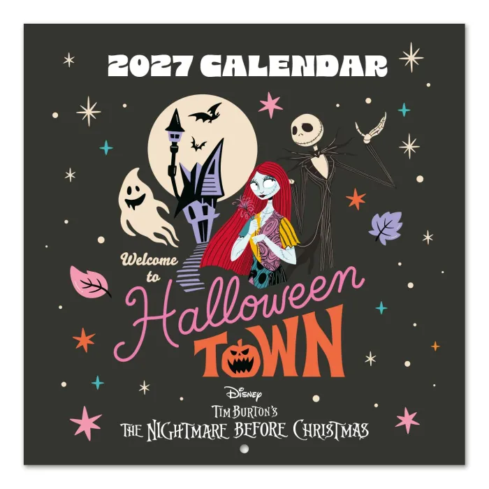 Disney The Nightmare Before Christmas 2027 30X30 Calendar