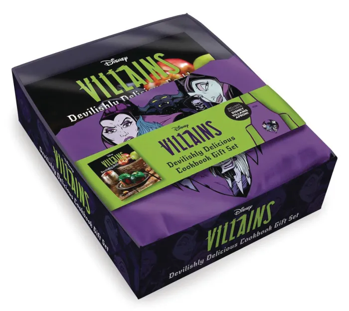 Disney Villains: Devilishly Delicious Cookbook Gift Set