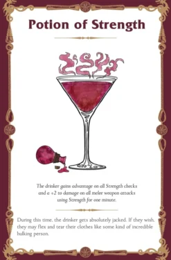 Düngeonmeister: The Deck of Many Drinks: The RPG Cocktail Recipe Deck with Powerful Effects!