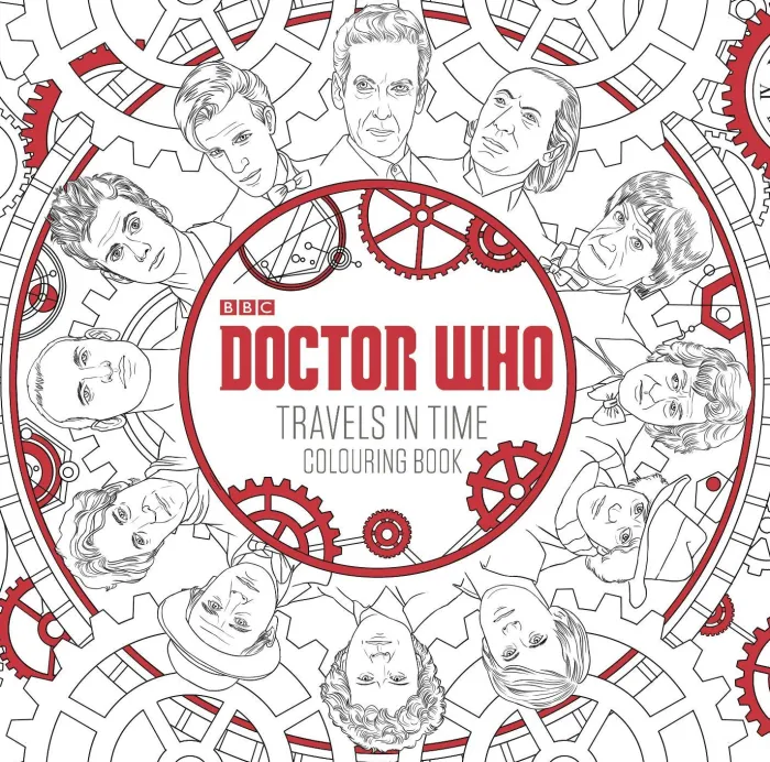Doctor Who: Travels in Time Colouring Book
