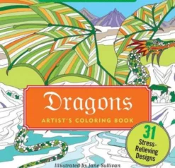 Dragons Adult Coloring Book