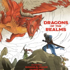 Dragons of the Realms: An Official Dungeons & Dragons Coloring Book