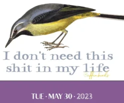 Effin' Birds 2023 Day-to-Day Calendar
