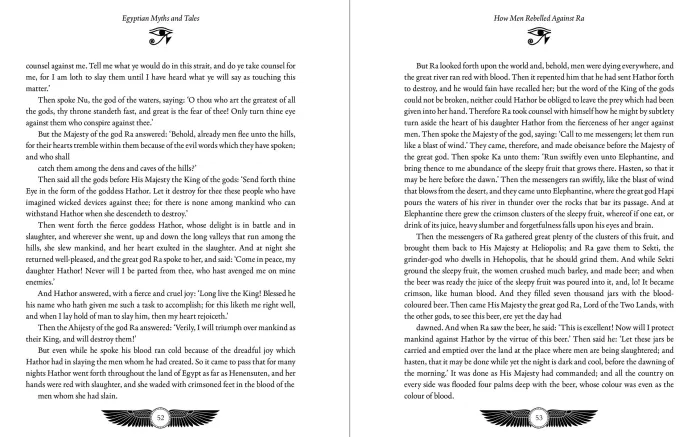 Egyptian Myths and Tales: Stories of the Gods and Goddesses
