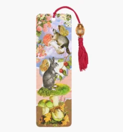 Ephemera Beaded Bookmark