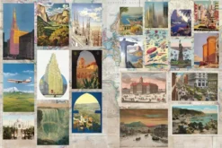Epic Journeys and Grand Tours Travel Sticker, Color and Activity Book: Over 500 Unique Stickers