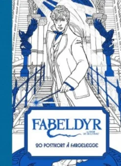 Fabeldyr og hvor de er å finne: 20 postkort å fargelegge