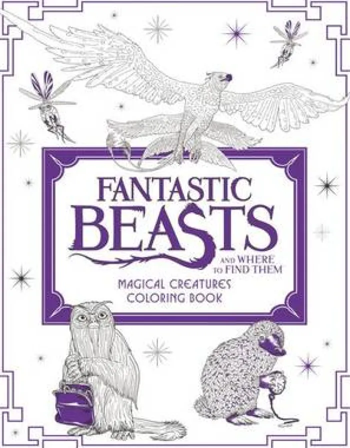 Fantastic Beasts and Where to Find Them: Magical Creatures Coloring Book: A Coloring Book
