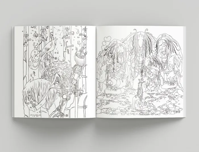 Fantasy Forest Coloring Book: John Bauer's World of Fairies and Trolls