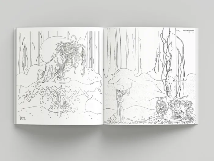 Fantasy Forest Coloring Book: John Bauer's World of Fairies and Trolls