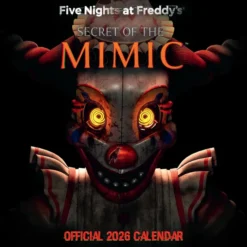 FIVE NIGHTS AT FREDDY`S 2026 SQUARE CALENDAR
