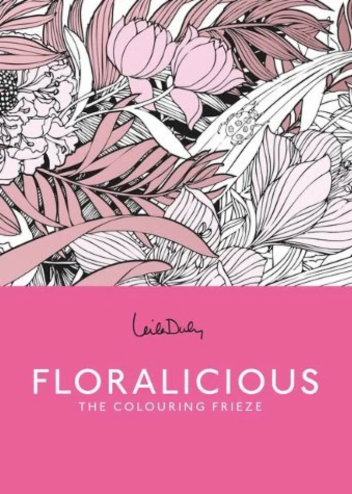 Floralicious: A Coloring Frieze