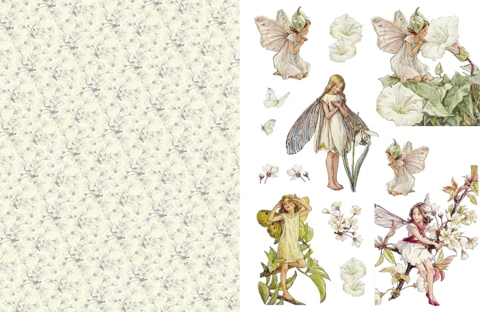 Flower Fairies to Cut out and Collage: Over 500 Timeless Illustrations to Inspire Creativity