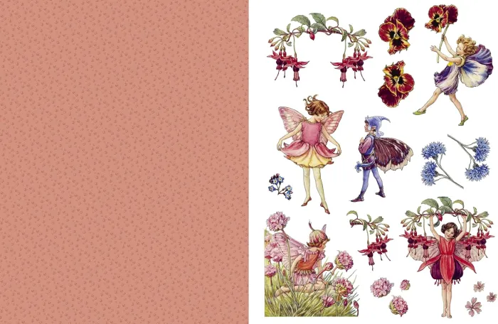 Flower Fairies to Cut out and Collage: Over 500 Timeless Illustrations to Inspire Creativity