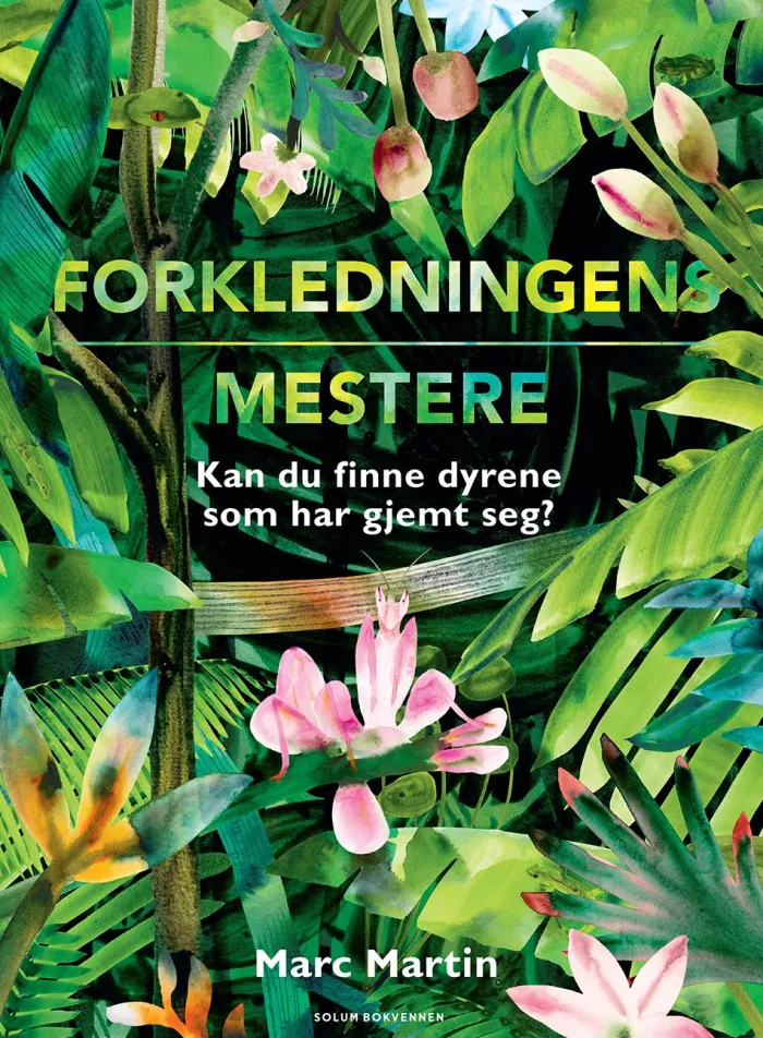 Forkledningens mestere - kan du finne dyrene som har gjemt seg?