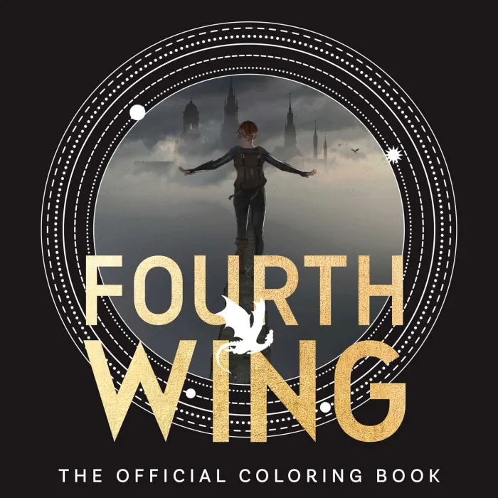 Fourth Wing: The Official Coloring Book