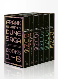 Frank Herbert's Dune Saga 6-Book Boxed Set: Dune, Dune Messiah, Children of Dune, God Emperor of Dune, Heretics of Dune, andChapterhouse: Dune