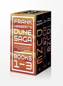 Frank Herbert's Dune Saga 3-Book Boxed Set: Dune, Dune Messiah, and Children of Dune