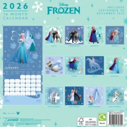 Frozen (Idyllic Wonder) 2026 Square Calendar