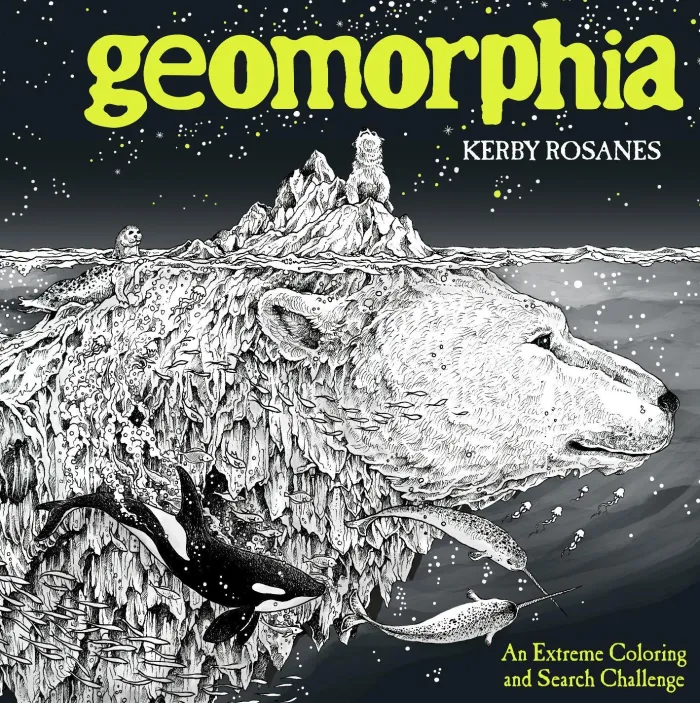Geomorphia: An Extreme Coloring and Search Challenge