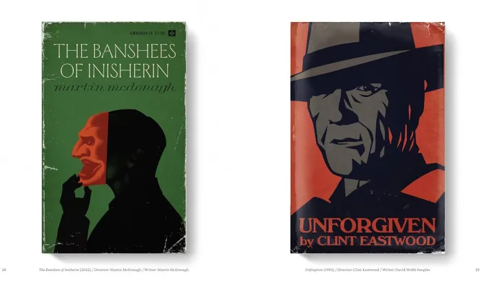 Good Movies as Old Books: Films Reimagined as Vintage Book Covers