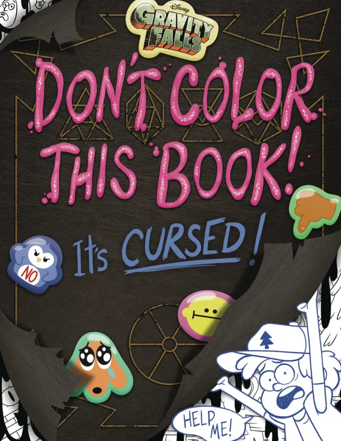 Gravity Falls Dont Color This Book