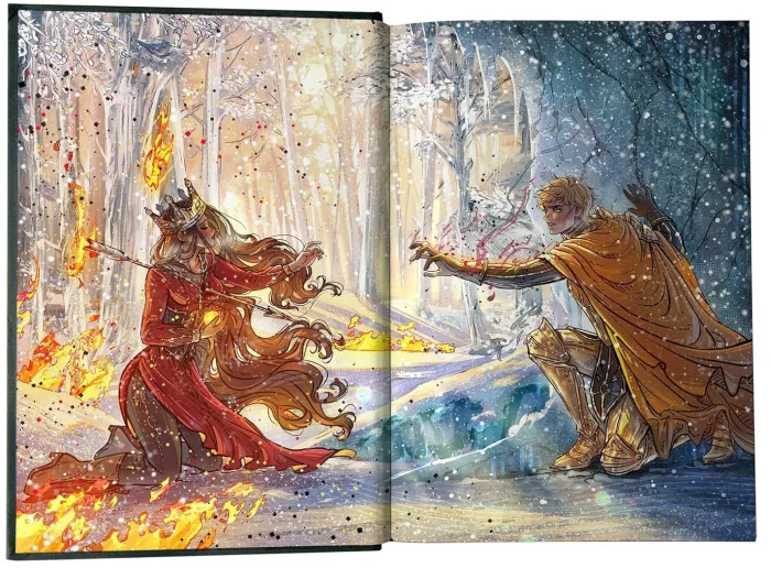 Grim and Oro: Dueling Crowns Edition (A Lightlark Saga Deluxe Companion Book)