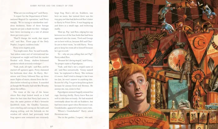 Harry Potter and the Goblet of Fire : Illustrated Edition