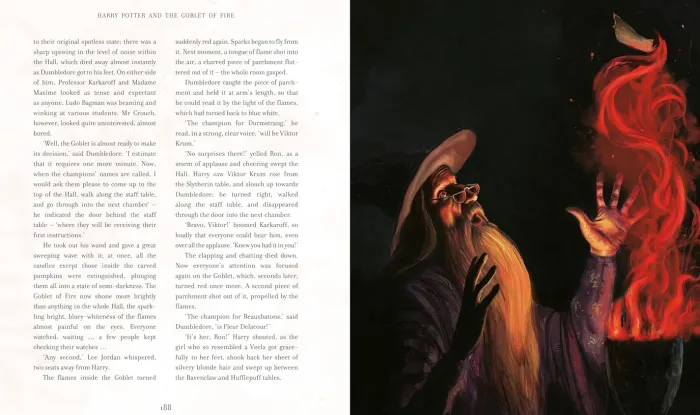 Harry Potter and the Goblet of Fire : Illustrated Edition