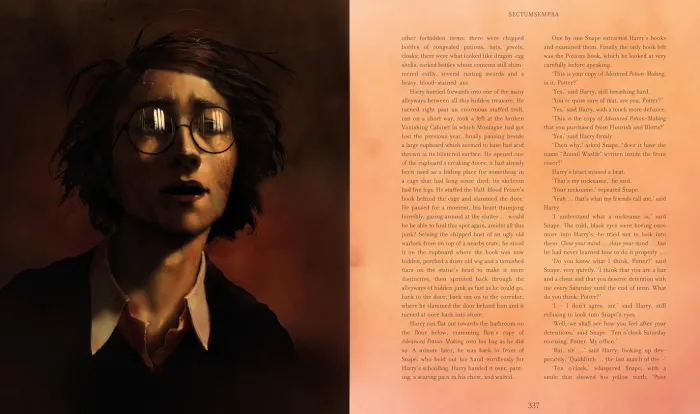 Harry Potter and the Half-Blood Prince: Deluxe Illustrated Slipcase Edition