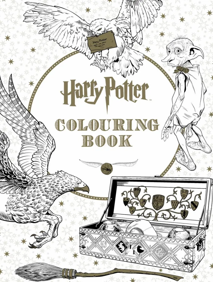 Harry Potter Colouring Book: An official colouring book