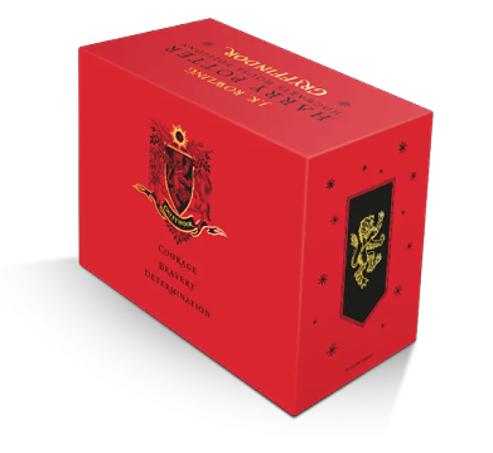 Harry Potter Gryffindor Hogwarts House Editions Paperback Box Set