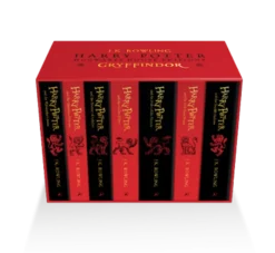 Harry Potter Gryffindor Hogwarts House Editions Paperback Box Set