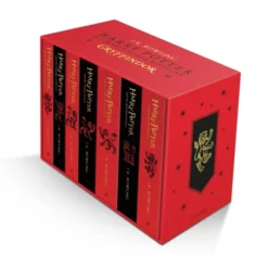 Harry Potter Gryffindor Hogwarts House Editions Paperback Box Set