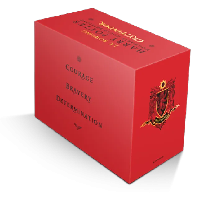 Harry Potter Gryffindor Hogwarts House Editions Hardback Box Set