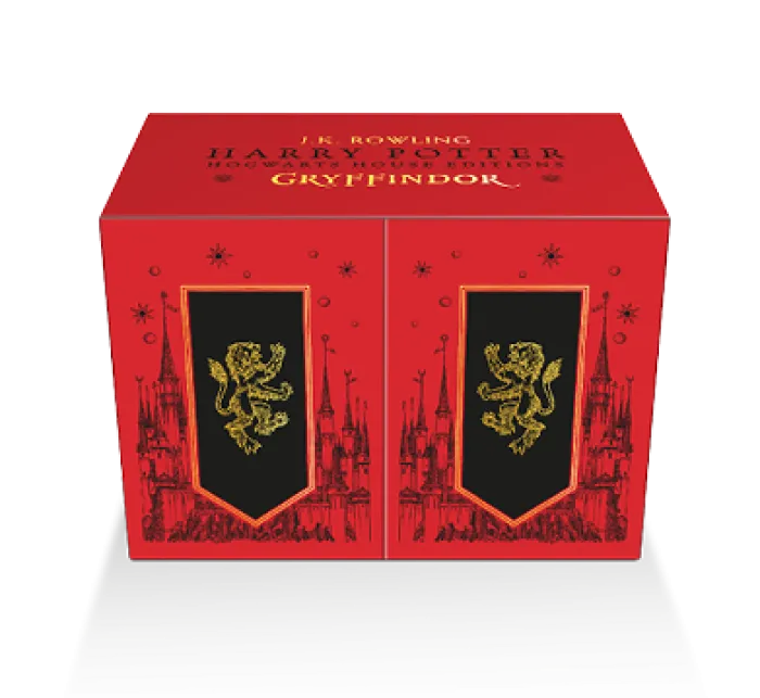 Harry Potter Gryffindor Hogwarts House Editions Hardback Box Set