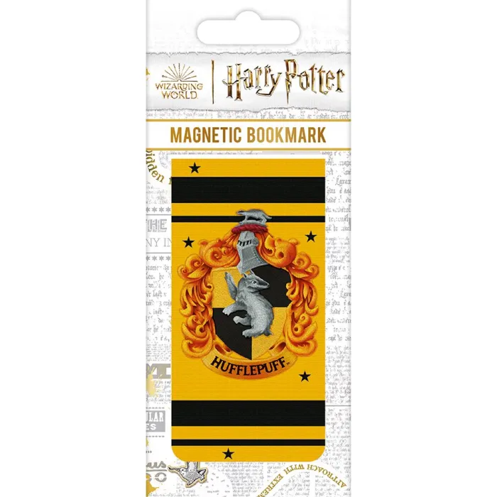 Harry Potter: Hufflepuff Crest Magnetic Bookmark