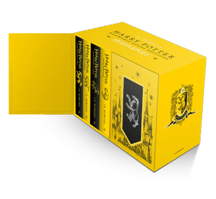 Harry Potter Hufflepuff Hogwarts House Editions Hardback Box Set