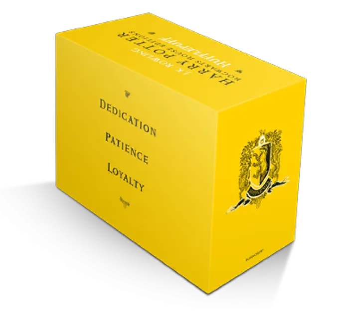 Harry Potter Hufflepuff Hogwarts House Editions Hardback Box Set