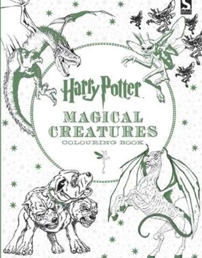 Harry Potter Magical Creatures Colouring Book