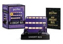 Harry Potter Mini Knight Bus Collectible Replica: Lights up!