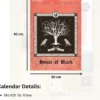 Harry Potter Month to View A3 Deluxe Calendar Official Product 2025