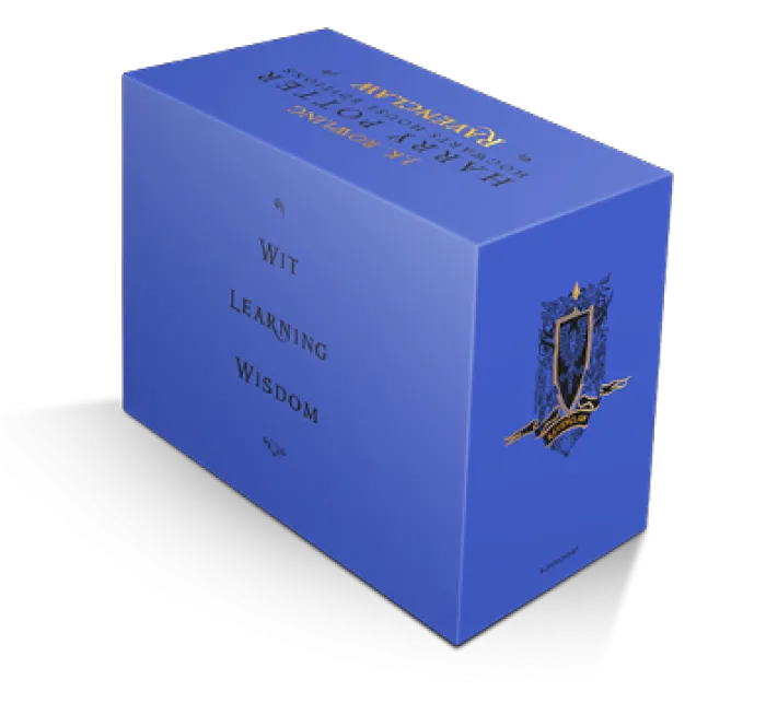 Harry Potter Ravenclaw Hogwarts House Editions Hardback Box Set