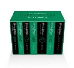 Harry Potter Slytherin Hogwarts House Editions Paperback Box Set