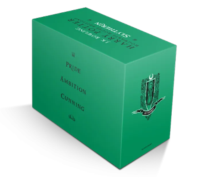 Harry Potter Slytherin Hogwarts House Editions Hardback Box Set