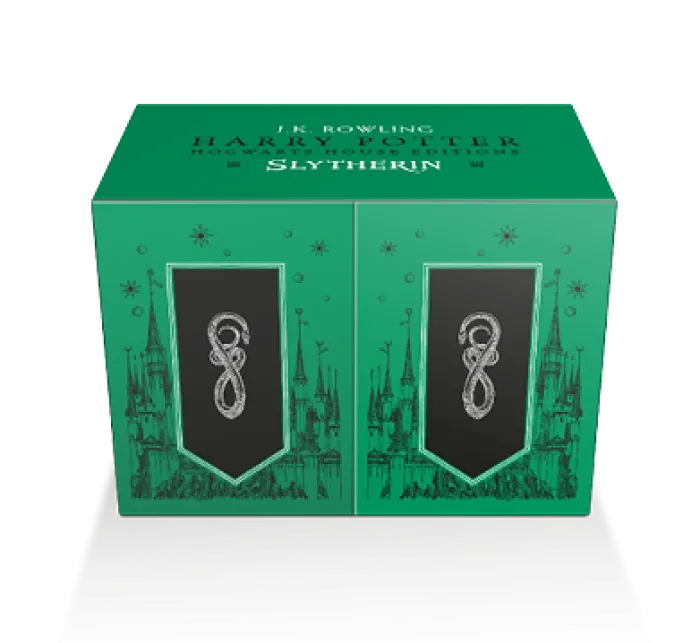 Harry Potter Slytherin Hogwarts House Editions Hardback Box Set