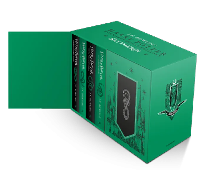 Harry Potter Slytherin Hogwarts House Editions Hardback Box Set